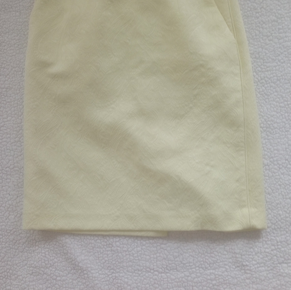 Banana Republic Light Yellow Skirt